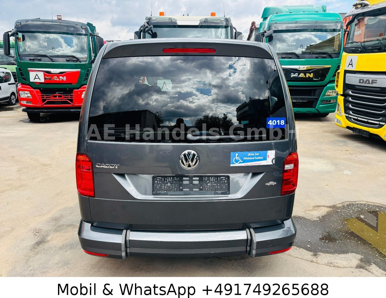 Volkswagen Caddy 2.0 TDI Maxi BTW *Rampe/Klima/Tempomat/6+1 - Пътнически бус: снимка 5 Volkswagen Caddy 2.0 TDI Maxi BTW *Rampe/Klima/Tempomat/6+1 - Пътнически бус: снимка 5