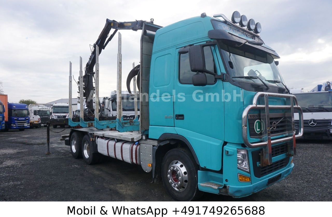 Volvo FH 540 Globe BL 6x4 Hiab 115z-80 *VEB+/AHK - Камион с кран: снимка 1 Volvo FH 540 Globe BL 6x4 Hiab 115z-80 *VEB+/AHK - Камион с кран: снимка 1