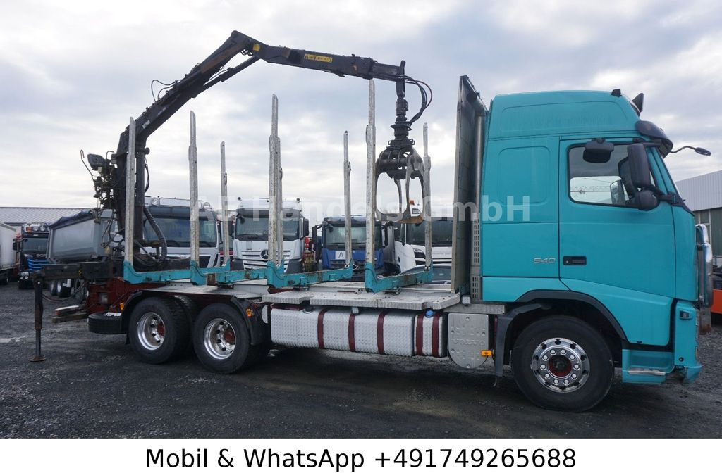Volvo FH 540 Globe BL 6x4 Hiab 115z-80 *VEB+/AHK - Камион с кран: снимка 5 Volvo FH 540 Globe BL 6x4 Hiab 115z-80 *VEB+/AHK - Камион с кран: снимка 5
