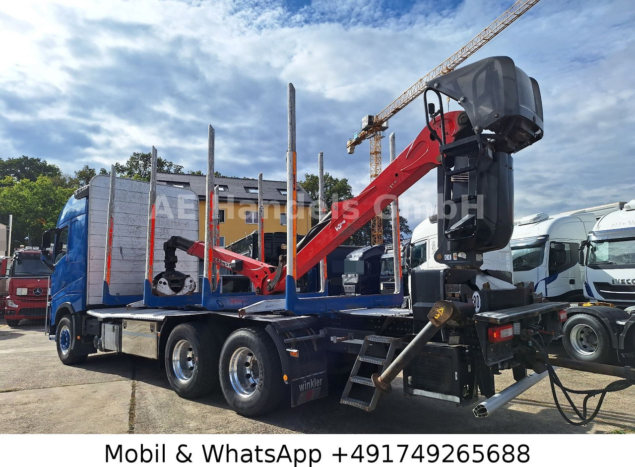 Volvo FH 540 Globe BL 6x4 Palfinger M12L80 *Retarder - Камион за дърва, Камион с кран: снимка 5 Volvo FH 540 Globe BL 6x4 Palfinger M12L80 *Retarder - Камион за дърва, Камион с кран: снимка 5
