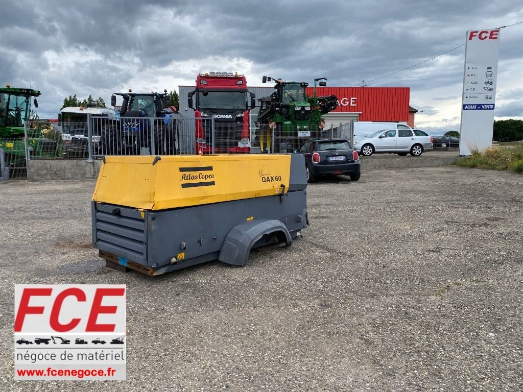 Atlas Copco QAX 60 - Carte Grise Françaises endommagé - Електрогенератор: снимка 2 Atlas Copco QAX 60 - Carte Grise Françaises endommagé - Електрогенератор: снимка 2