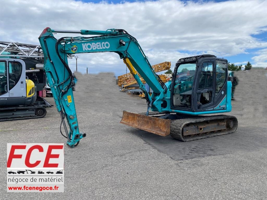 Kobelco SK85 MSR-3E / Certificat CE endommagée - Верижен багер: снимка 1 Kobelco SK85 MSR-3E / Certificat CE endommagée - Верижен багер: снимка 1