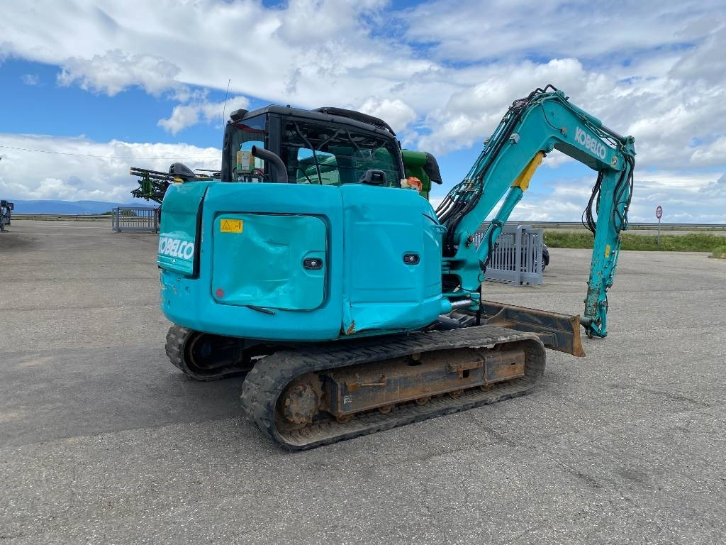Kobelco SK85 MSR-3E / Certificat CE endommagée - Мини багер: снимка 4 Kobelco SK85 MSR-3E / Certificat CE endommagée - Мини багер: снимка 4