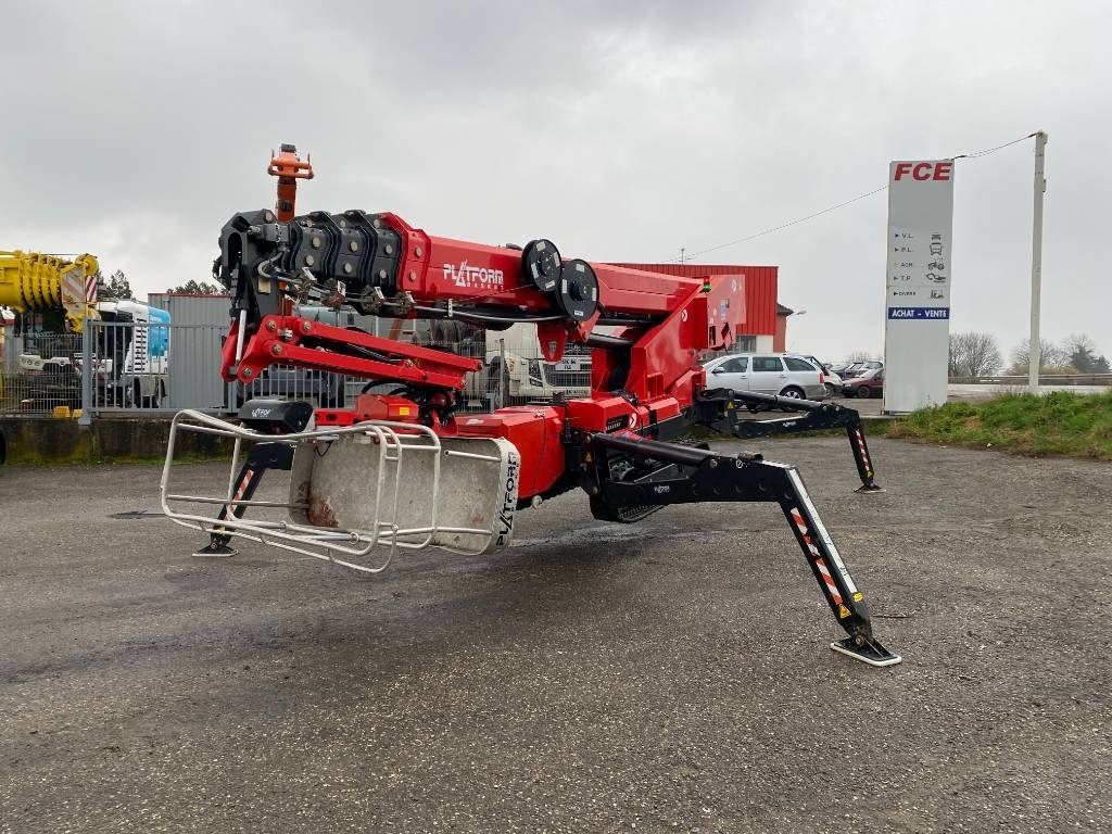 Platform Basket SPIDER 30T /1er Main-Origine Française endommagée - Телескопична платформа: снимка 2 Platform Basket SPIDER 30T /1er Main-Origine Française endommagée - Телескопична платформа: снимка 2