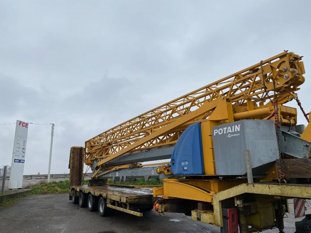 Potain IGO 50 /Origine Française-Certificat CE endommagé  - Самоиздигащ се кулокран: снимка 4 Potain IGO 50 /Origine Française-Certificat CE endommagé  - Самоиздигащ се кулокран: снимка 4