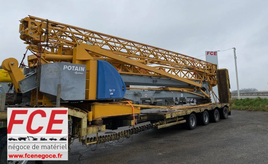 Potain IGO 50 /Origine Française-Certificat CE endommagé  - Кулокран: снимка 1 Potain IGO 50 /Origine Française-Certificat CE endommagé  - Кулокран: снимка 1