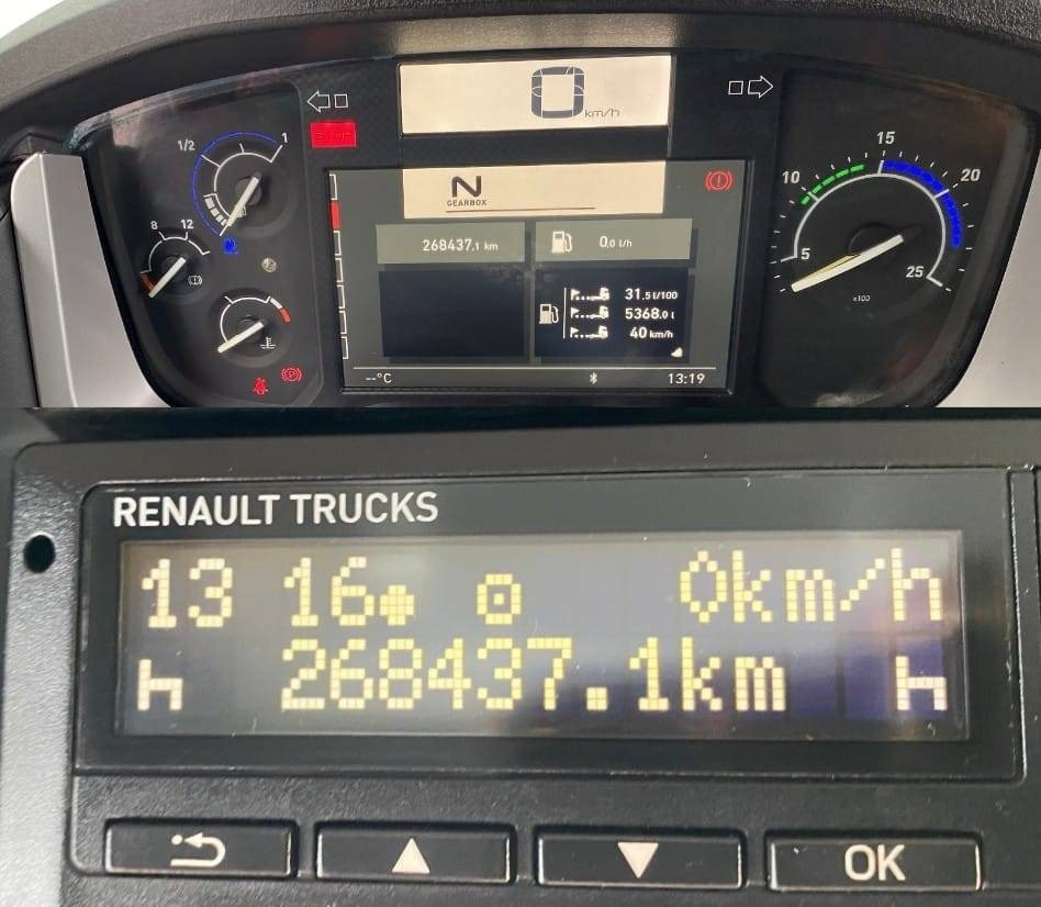 Влекач Renault T480 Dti13 Carte Grise Française endommagé: снимка 8