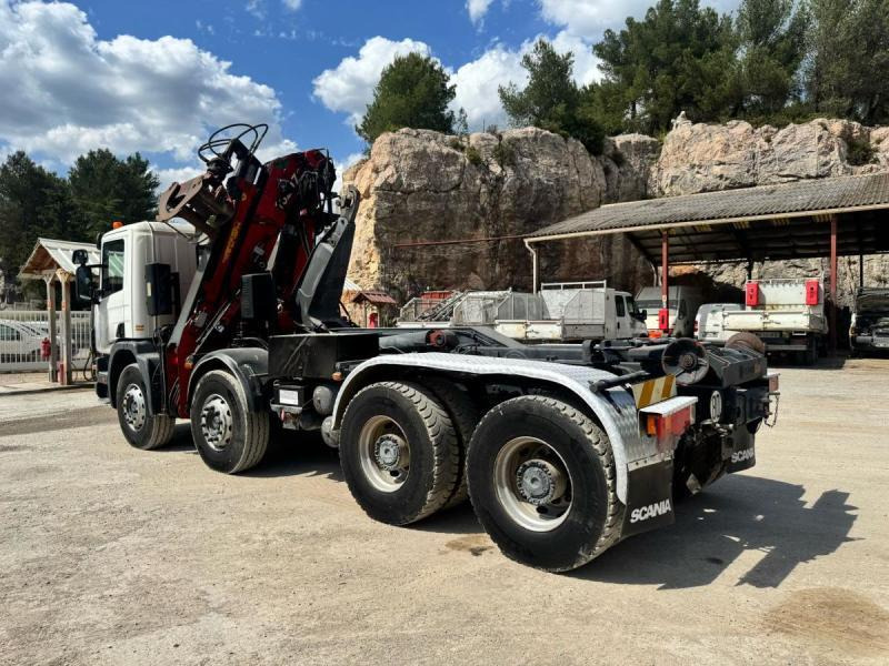 Scania C 124 420 - Мултилифт с кука камион: снимка 4 Scania C 124 420 - Мултилифт с кука камион: снимка 4