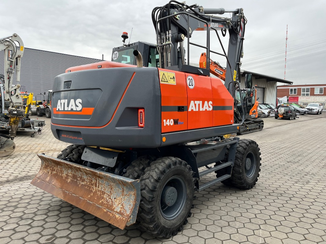 Atlas 140W-BLUE - Автокран: снимка 3 Atlas 140W-BLUE - Автокран: снимка 3