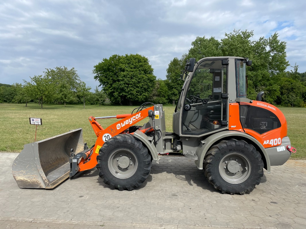 Atlas AR400 - Колесен товарач: снимка 2 Atlas AR400 - Колесен товарач: снимка 2