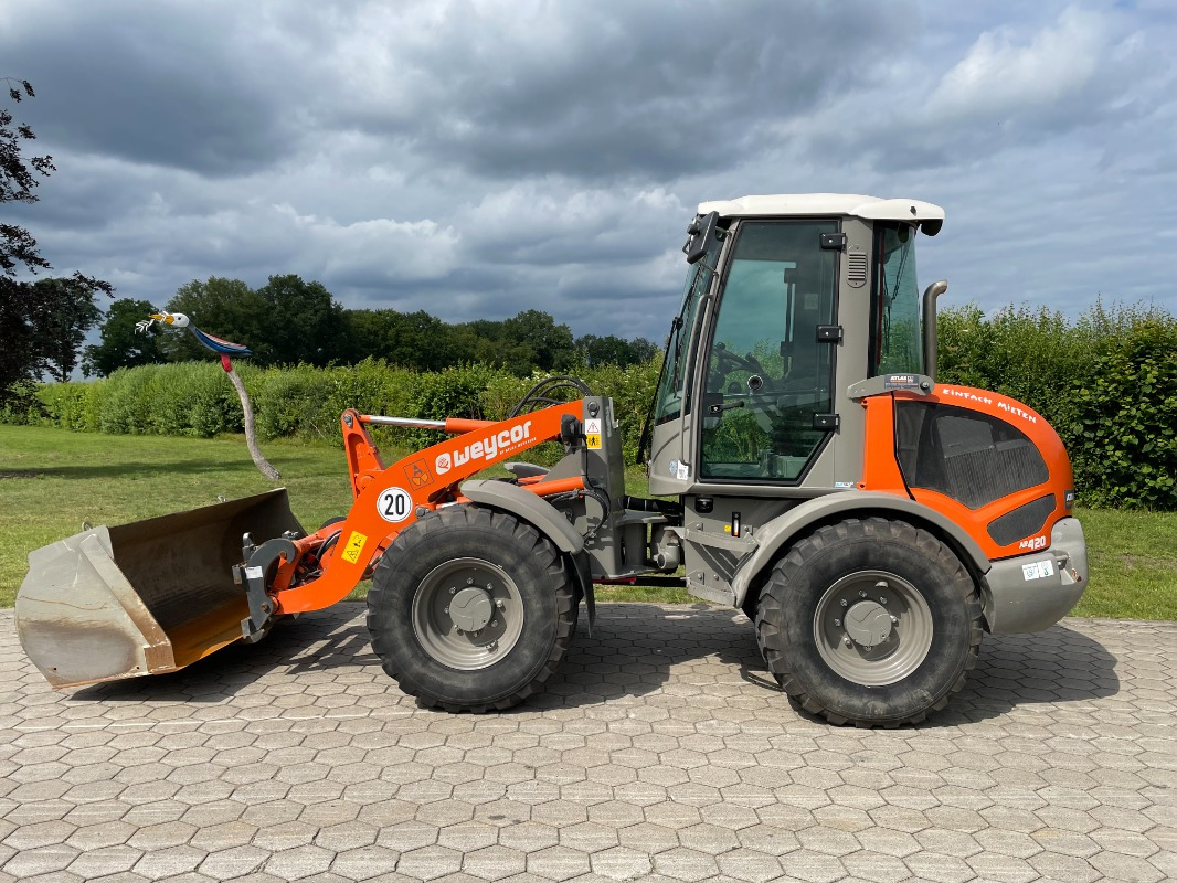 Atlas AR420 - Колесен товарач: снимка 3 Atlas AR420 - Колесен товарач: снимка 3
