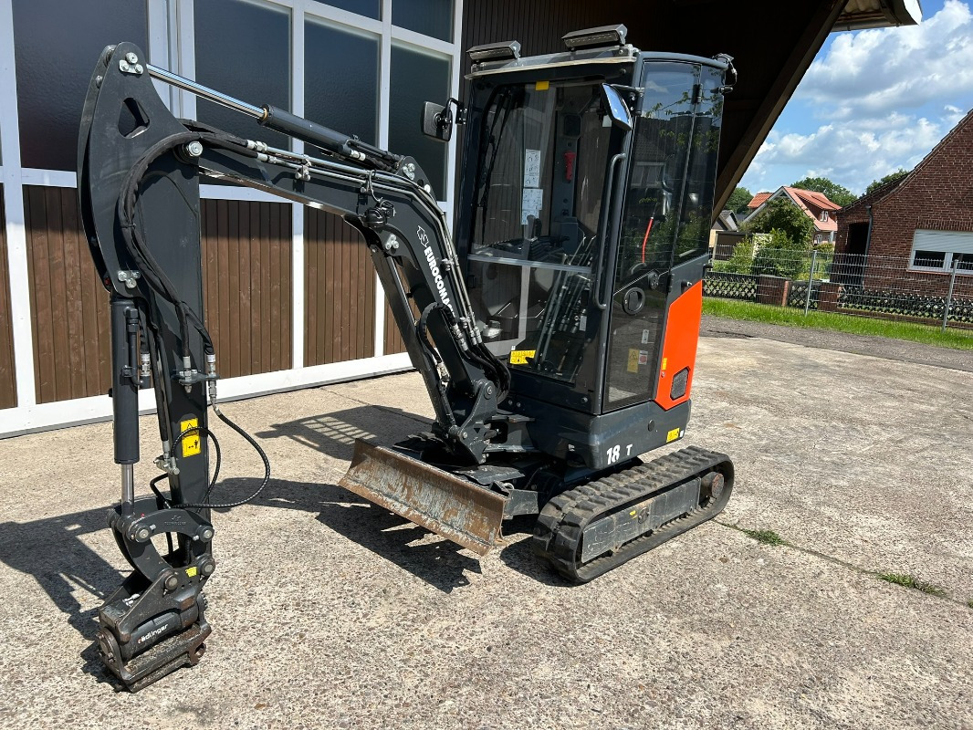 Eurocomach 18ZT - Мини багер: снимка 1 Eurocomach 18ZT - Мини багер: снимка 1