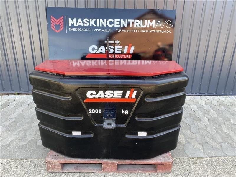 Case IH Frontvægtklods 2000 kg - Противовес: снимка 1 Case IH Frontvægtklods 2000 kg - Противовес: снимка 1