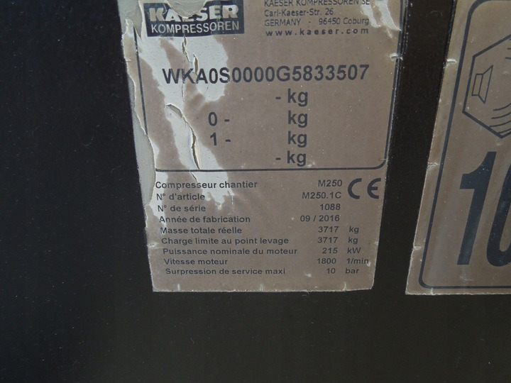 KAESER M250 - Компресор за въздух: снимка 3 KAESER M250 - Компресор за въздух: снимка 3