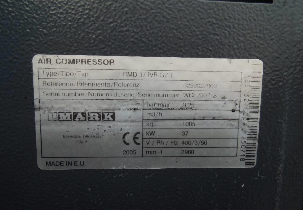 Mark RMD 37 IVR G7T  - Компресор за въздух: снимка 3 Mark RMD 37 IVR G7T  - Компресор за въздух: снимка 3