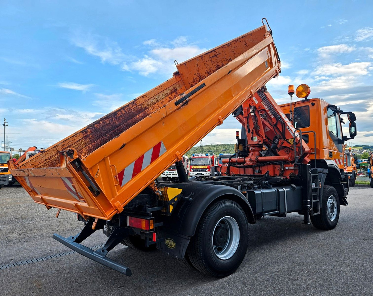 Iveco Trakker 190T33 4x4 Euro5 Kran Atlas Funk - Самосвал камион, Камион с кран: снимка 4 Iveco Trakker 190T33 4x4 Euro5 Kran Atlas Funk - Самосвал камион, Камион с кран: снимка 4