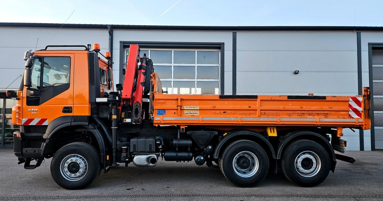 Iveco Trakker 410 6x4-4 EEV Palfinger PK12502 Funk - Самосвал камион, Камион с кран: снимка 5 Iveco Trakker 410 6x4-4 EEV Palfinger PK12502 Funk - Самосвал камион, Камион с кран: снимка 5