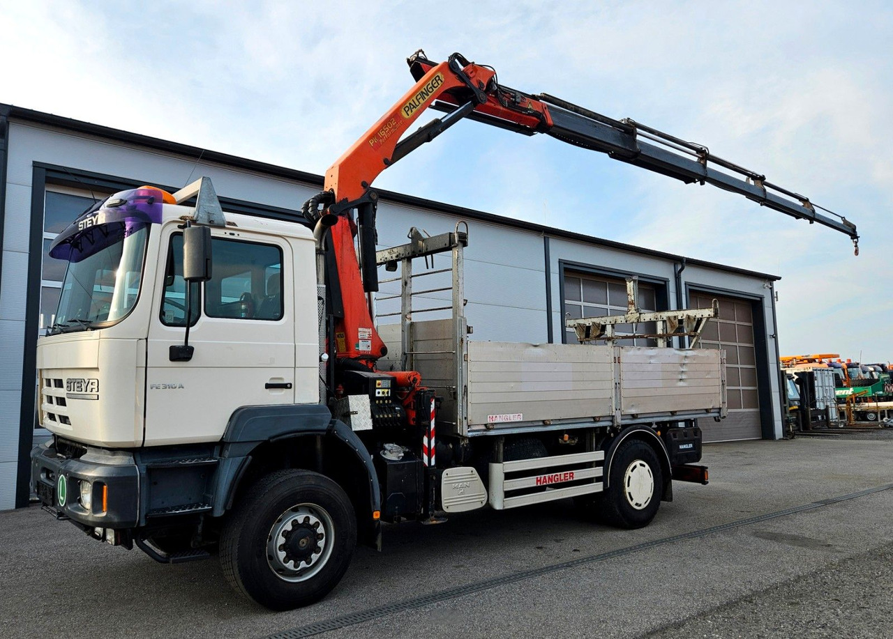 MAN FE310 A 4x4 Palfinger PK16502 Funk Kran - Камион с кран: снимка 1 MAN FE310 A 4x4 Palfinger PK16502 Funk Kran - Камион с кран: снимка 1