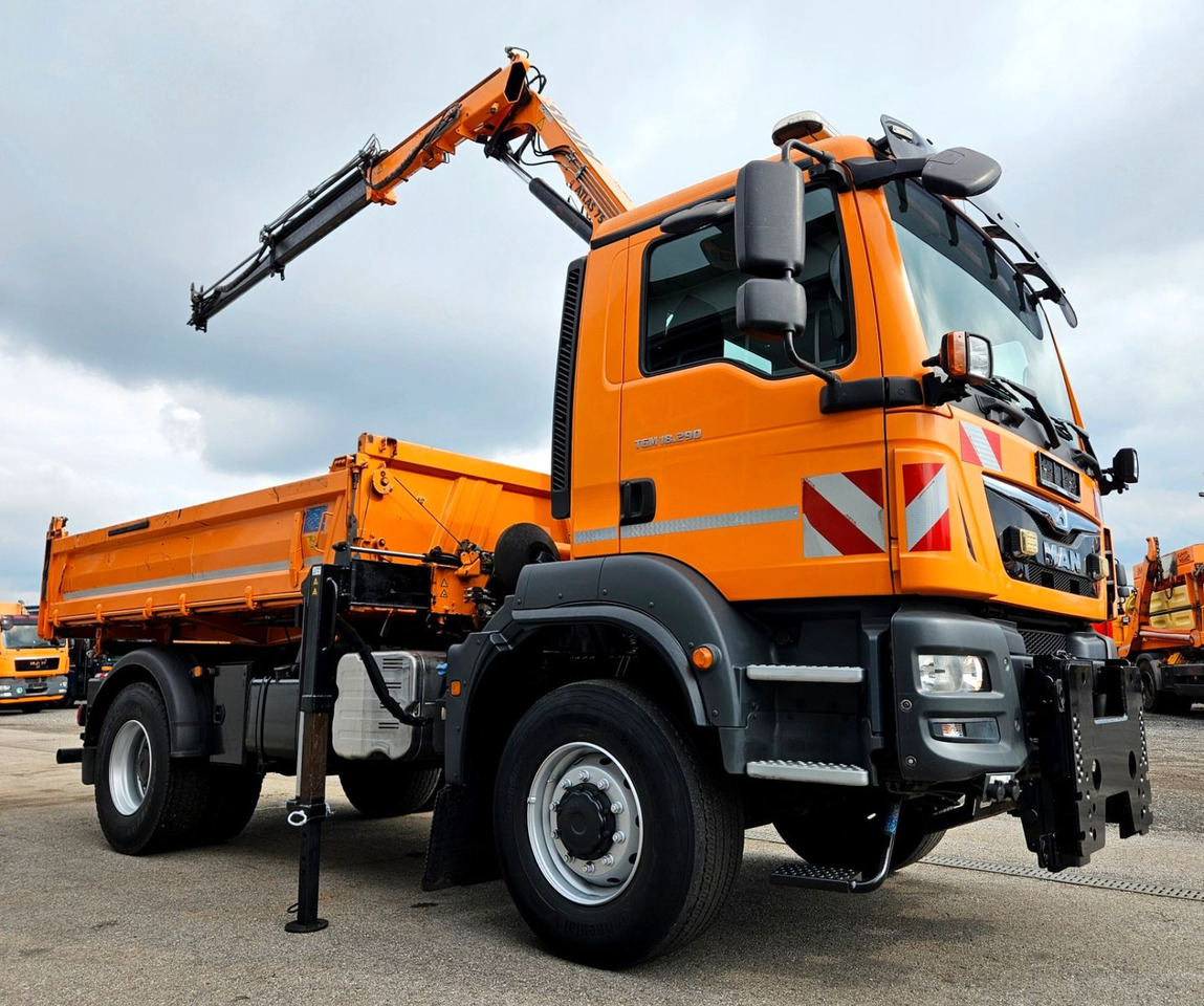 MAN TGM 18.290 4x4 Atlas 75.2 Kran Funk Euro6 - Самосвал камион, Камион с кран: снимка 4 MAN TGM 18.290 4x4 Atlas 75.2 Kran Funk Euro6 - Самосвал камион, Камион с кран: снимка 4