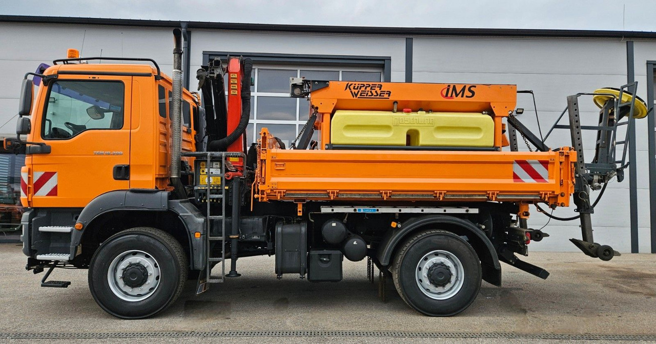MAN TGM 18.290 4x4 Palfinger PK7001 Kran Funk Euro5 - Самосвал камион, Камион с кран: снимка 5 MAN TGM 18.290 4x4 Palfinger PK7001 Kran Funk Euro5 - Самосвал камион, Камион с кран: снимка 5