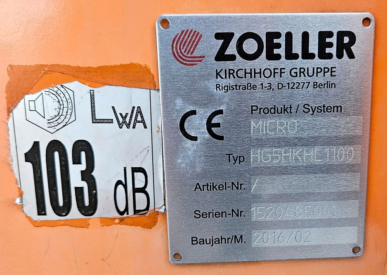 Боклукчийска кола Mitsubishi Fuso Canter 6S15 Zoeller Micro Müllpresse: снимка 16