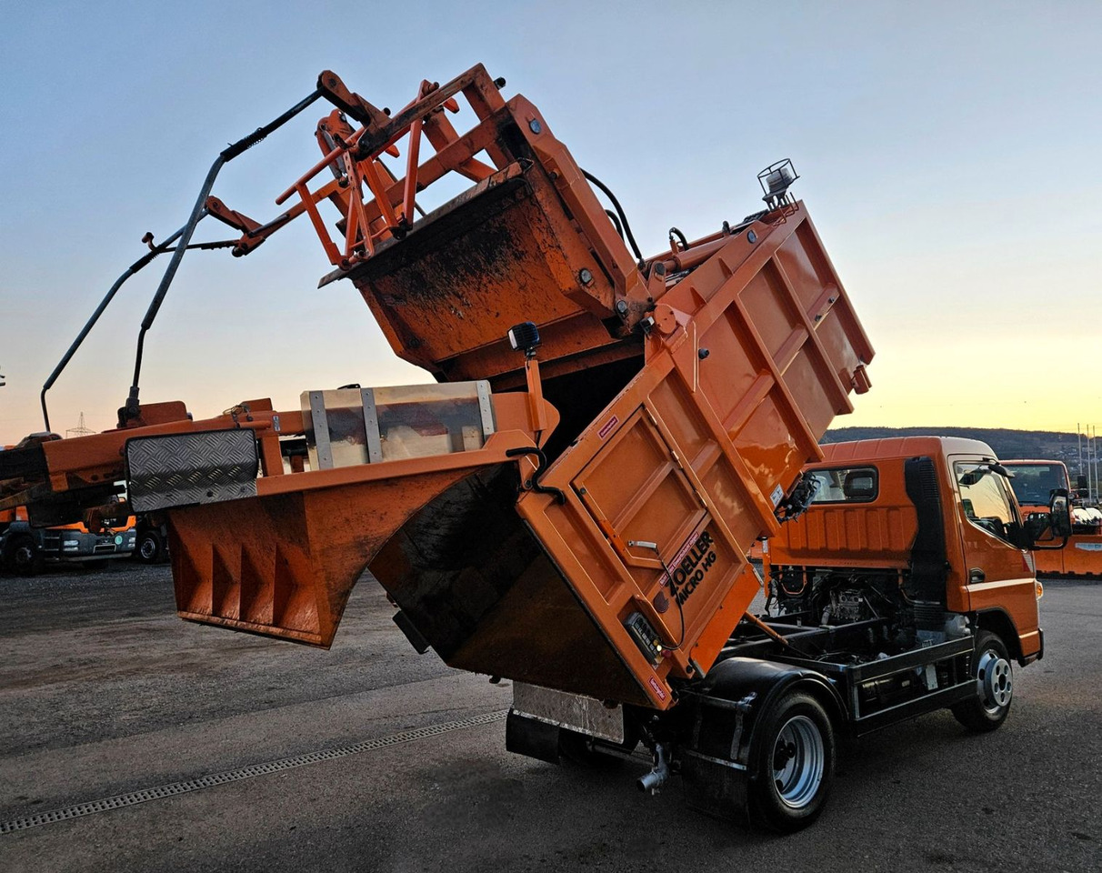 Боклукчийска кола Mitsubishi Fuso Canter 6S15 Zoeller Micro Müllpresse: снимка 11