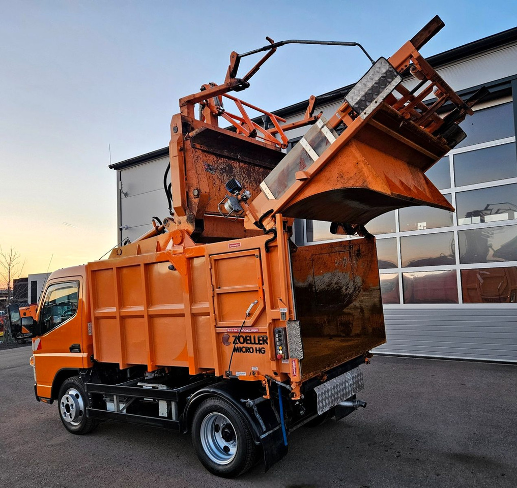 Боклукчийска кола Mitsubishi Fuso Canter 6S15 Zoeller Micro Müllpresse: снимка 7