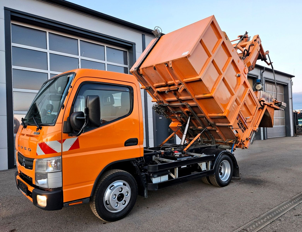 Боклукчийска кола Mitsubishi Fuso Canter 6S15 Zoeller Micro Müllpresse: снимка 9