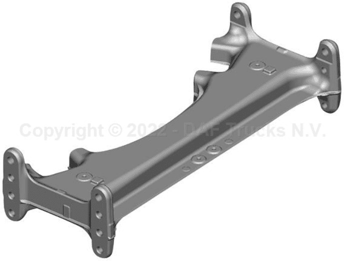 Traversa sospensione DAF XF E6 - Ос и части: снимка 1 Traversa sospensione DAF XF E6 - Ос и части: снимка 1