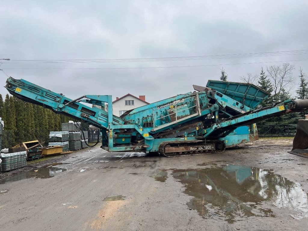 PowerScreen Warrior 1800 - Пресевна инсталация: снимка 2 PowerScreen Warrior 1800 - Пресевна инсталация: снимка 2