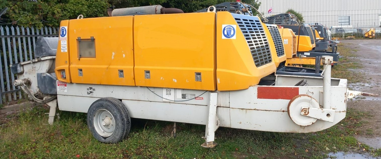 Putzmeister 2109 - Стационарна бетон помпа: снимка 1 Putzmeister 2109 - Стационарна бетон помпа: снимка 1