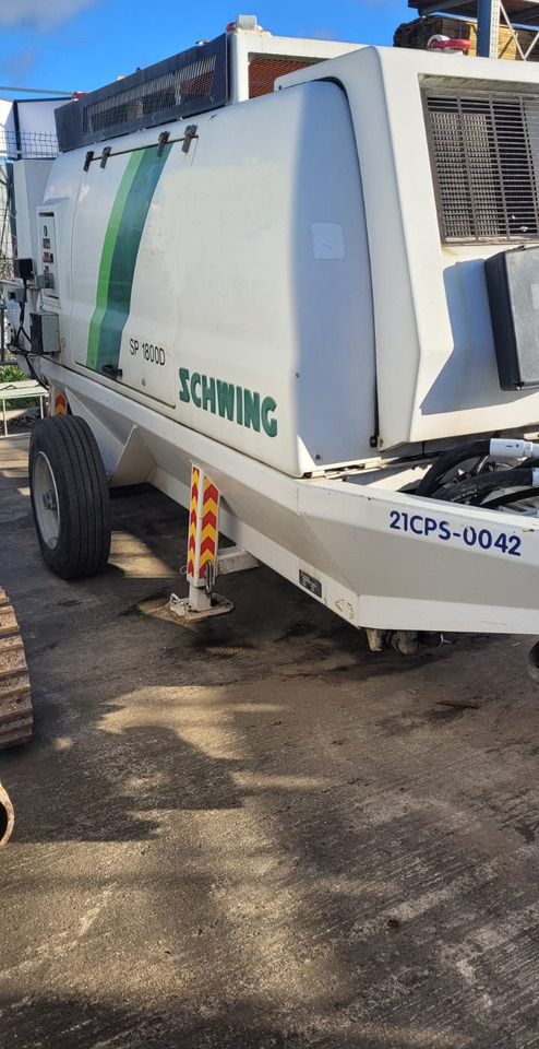SCHWING STETTER 1800 - Стационарна бетон помпа: снимка 1 SCHWING STETTER 1800 - Стационарна бетон помпа: снимка 1