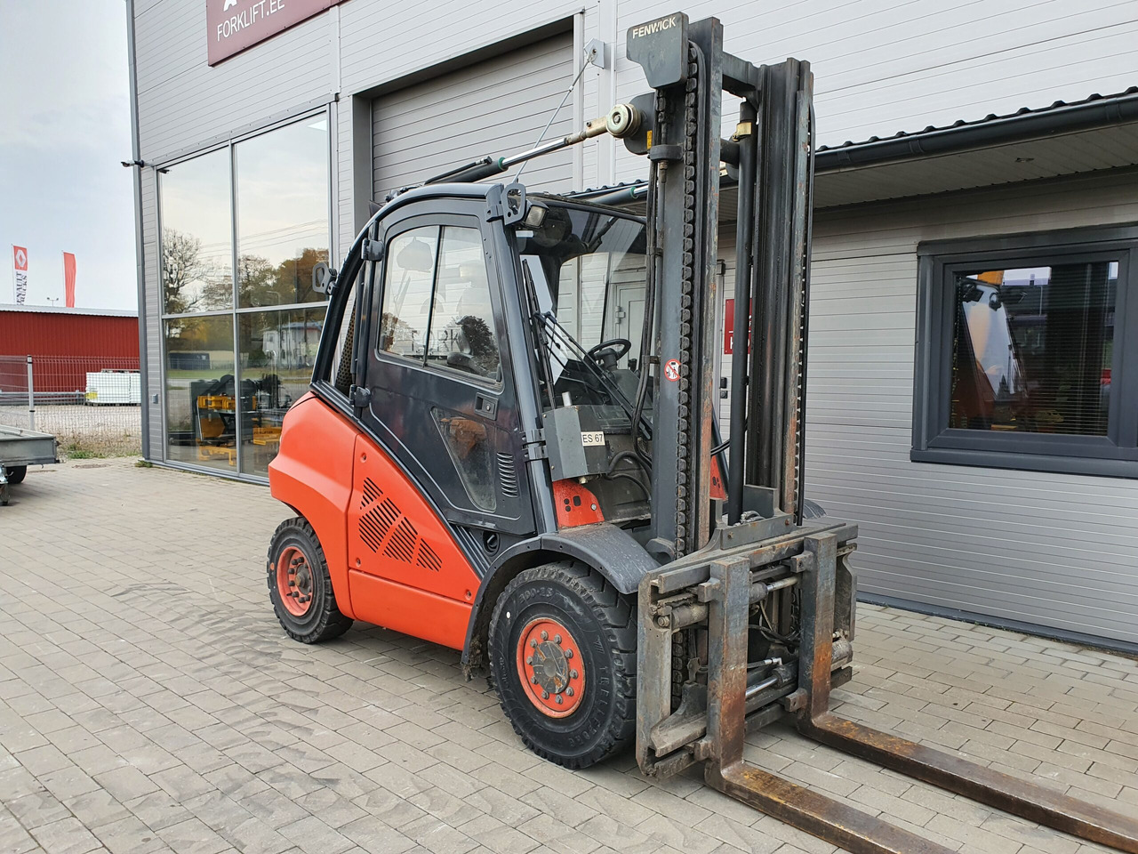 LINDE H50D-02/600 - Дизелов мотокар: снимка 4 LINDE H50D-02/600 - Дизелов мотокар: снимка 4