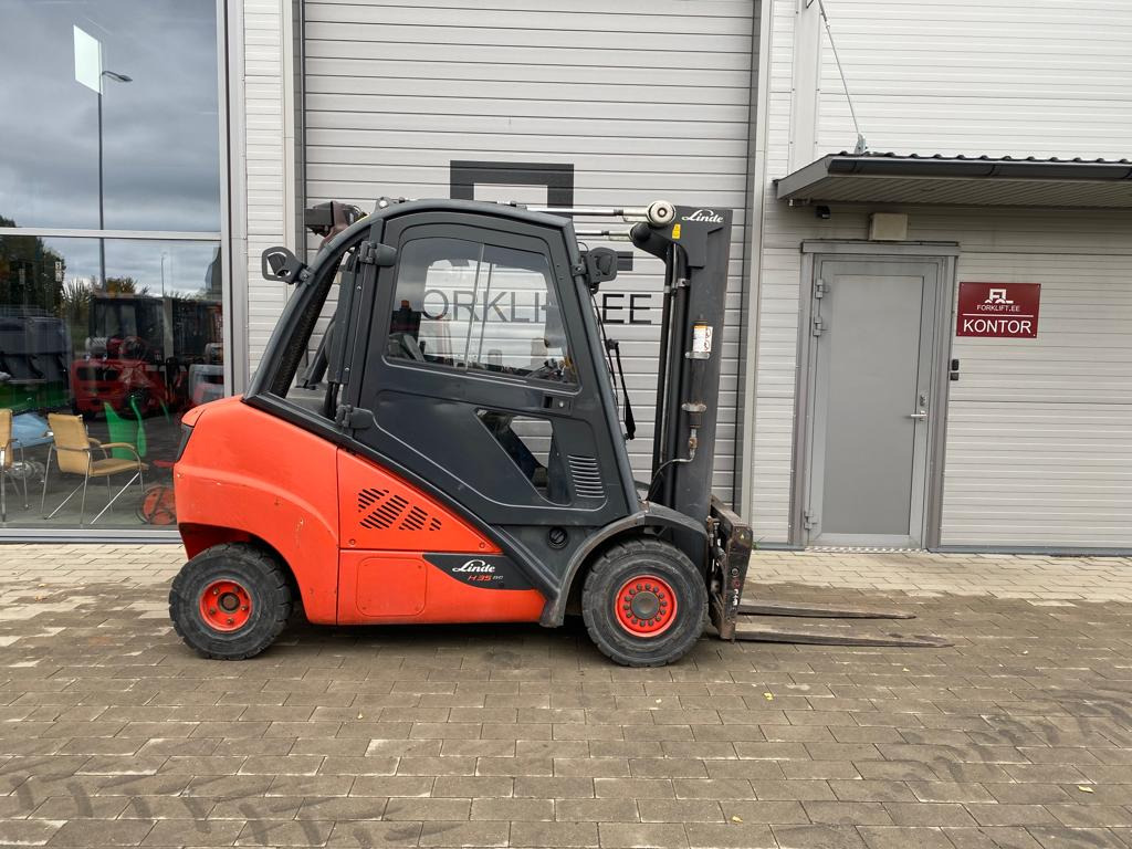 Linde H35D - Дизелов мотокар: снимка 3 Linde H35D - Дизелов мотокар: снимка 3