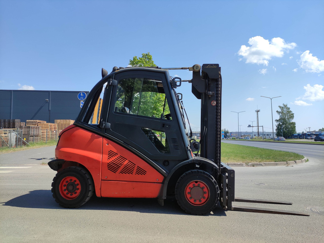 Linde H40D-01 - Дизелов мотокар: снимка 5 Linde H40D-01 - Дизелов мотокар: снимка 5