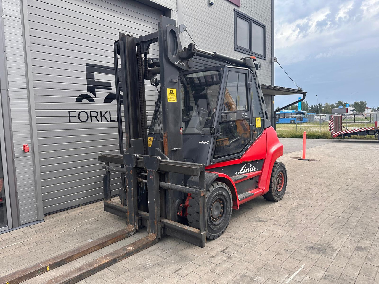 Linde H80D-01 - Дизелов мотокар: снимка 1 Linde H80D-01 - Дизелов мотокар: снимка 1