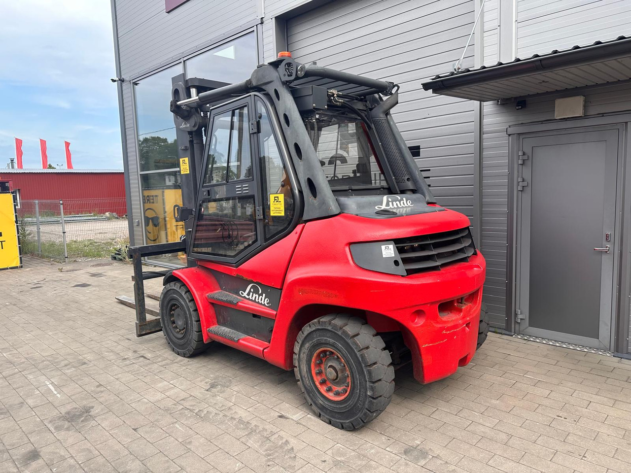Linde H80D-01 - Дизелов мотокар: снимка 3 Linde H80D-01 - Дизелов мотокар: снимка 3