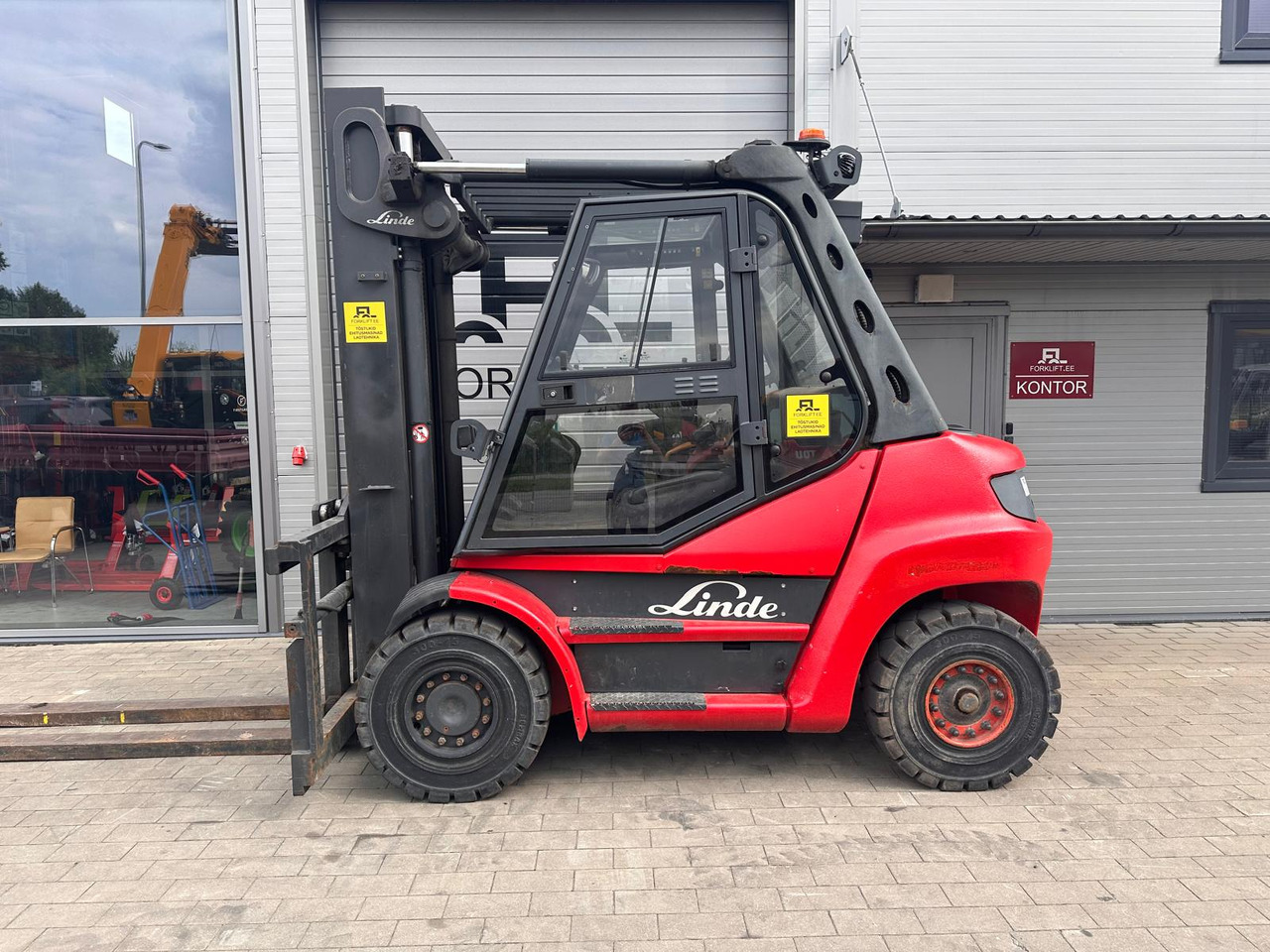 Linde H80D-01 - Дизелов мотокар: снимка 2 Linde H80D-01 - Дизелов мотокар: снимка 2