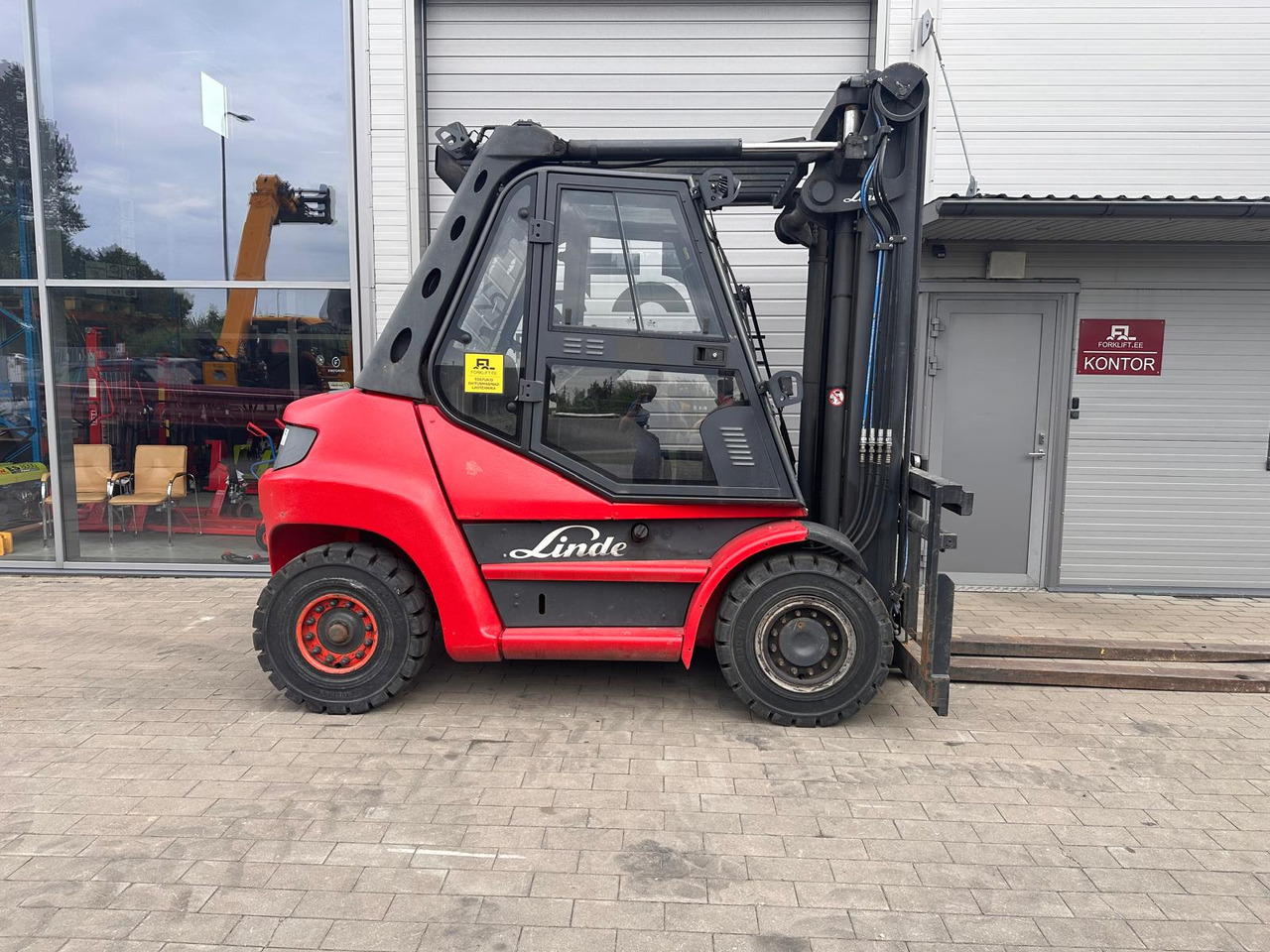 Linde H80D-01 - Дизелов мотокар: снимка 5 Linde H80D-01 - Дизелов мотокар: снимка 5