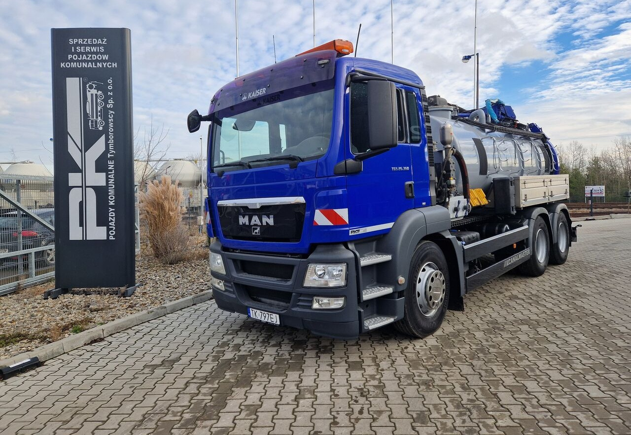 MAN TGS 26.360 - Каналопочистваща машина: снимка 4 MAN TGS 26.360 - Каналопочистваща машина: снимка 4