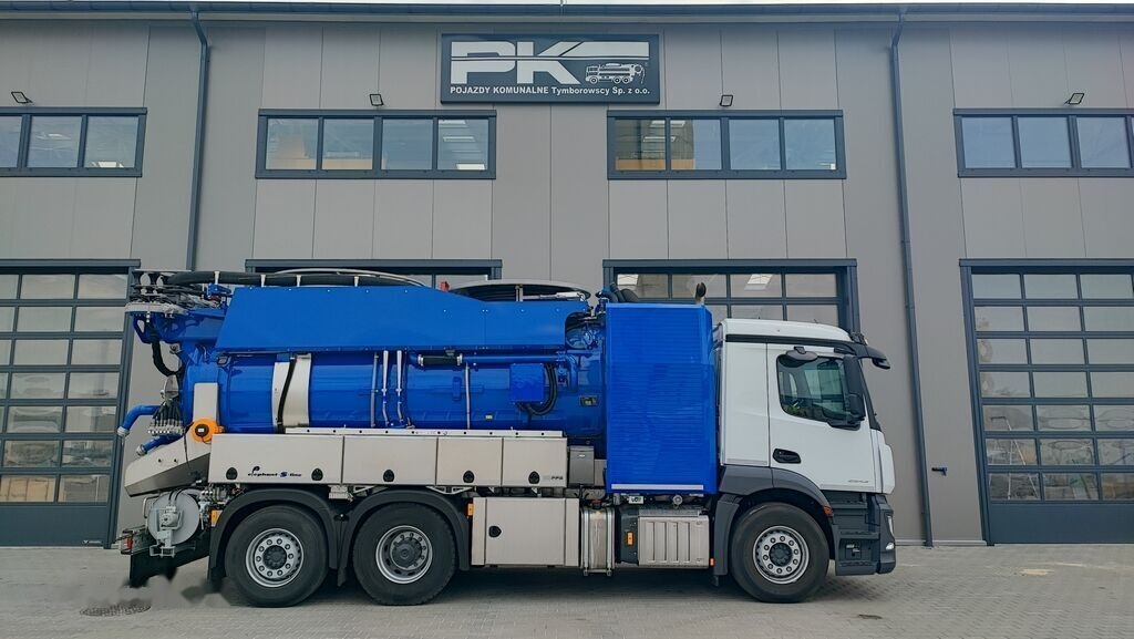 Mercedes-Benz Actros 2543 - Каналопочистваща машина: снимка 2 Mercedes-Benz Actros 2543 - Каналопочистваща машина: снимка 2