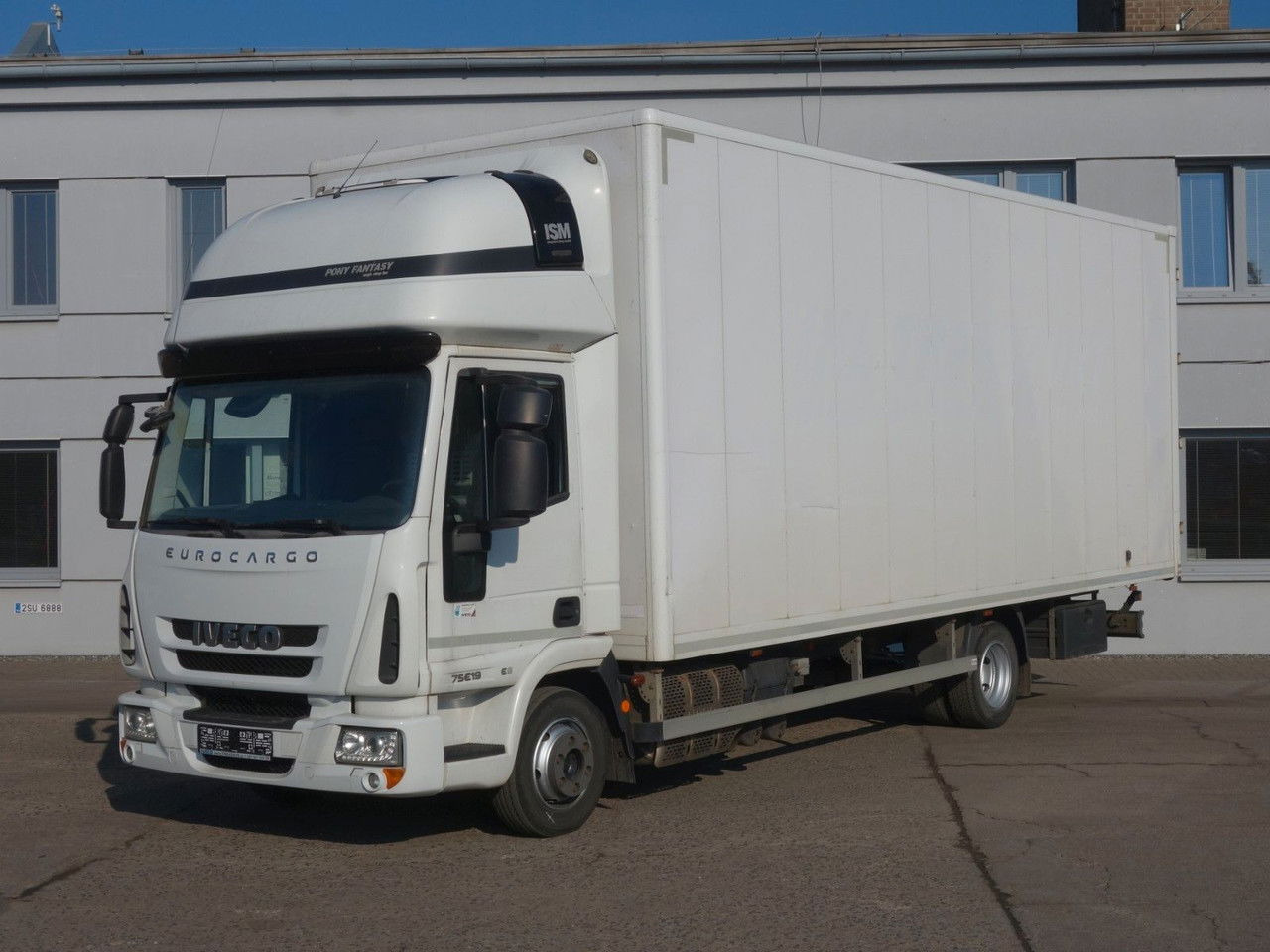Iveco EuroCargo 75 75E19, 18 Palleten - Камион фургон: снимка 1 Iveco EuroCargo 75 75E19, 18 Palleten - Камион фургон: снимка 1