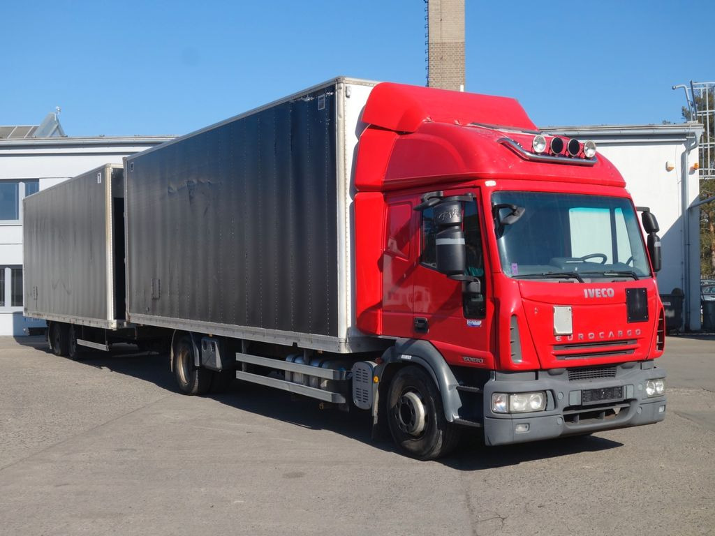 Iveco Eurocargo 150E30 mit Anhänger - Камион фургон: снимка 3 Iveco Eurocargo 150E30 mit Anhänger - Камион фургон: снимка 3