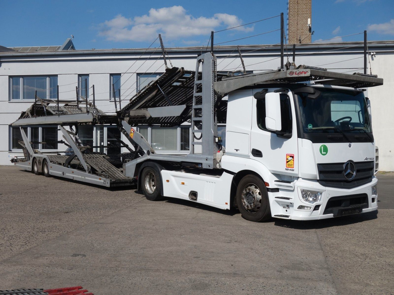 Mercedes-Benz Actros 1846 mit Euro LOHR, VDI Certificate - Автовоз камион: снимка 2 Mercedes-Benz Actros 1846 mit Euro LOHR, VDI Certificate - Автовоз камион: снимка 2