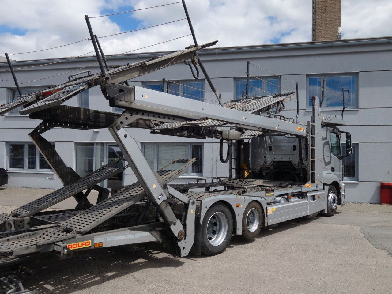 Mercedes-Benz Actros 2443 mit Rolfo FLX, Certifikation VDI - Автовоз камион: снимка 5 Mercedes-Benz Actros 2443 mit Rolfo FLX, Certifikation VDI - Автовоз камион: снимка 5