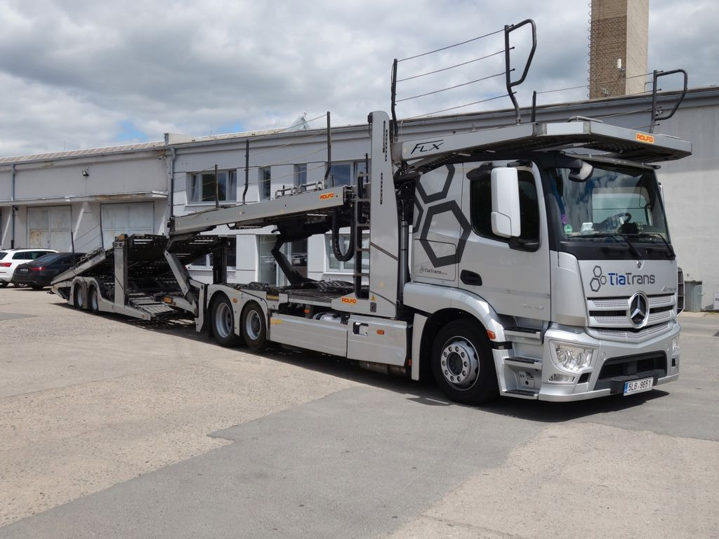 Mercedes-Benz Actros 2443 mit Rolfo FLX - Автовоз камион: снимка 2 Mercedes-Benz Actros 2443 mit Rolfo FLX - Автовоз камион: снимка 2