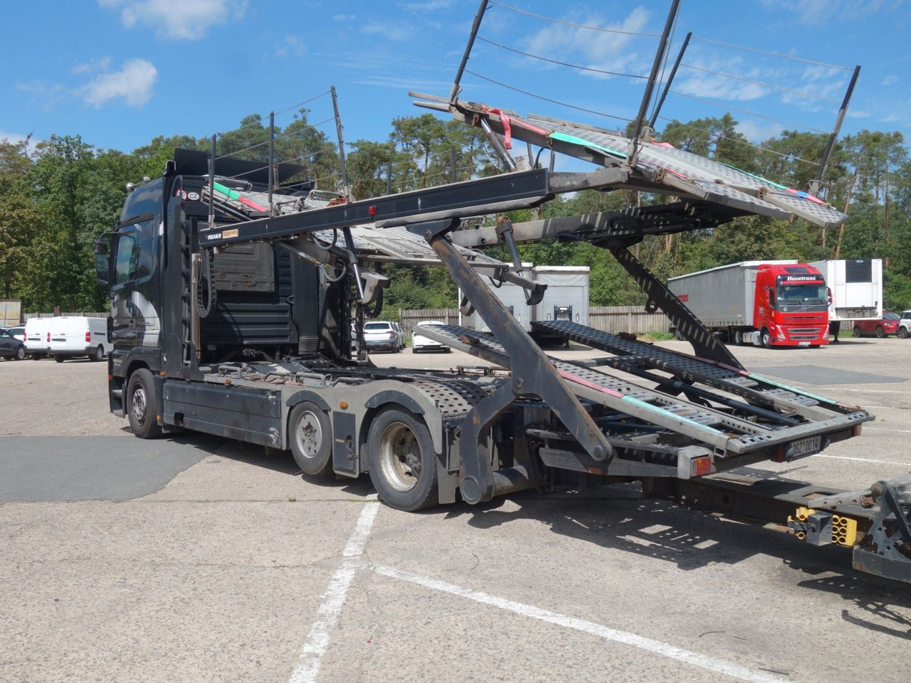 Mercedes-Benz Actros 2446 mit Rolfo für 10 PKW, Retarder - Автовоз камион: снимка 4 Mercedes-Benz Actros 2446 mit Rolfo für 10 PKW, Retarder - Автовоз камион: снимка 4