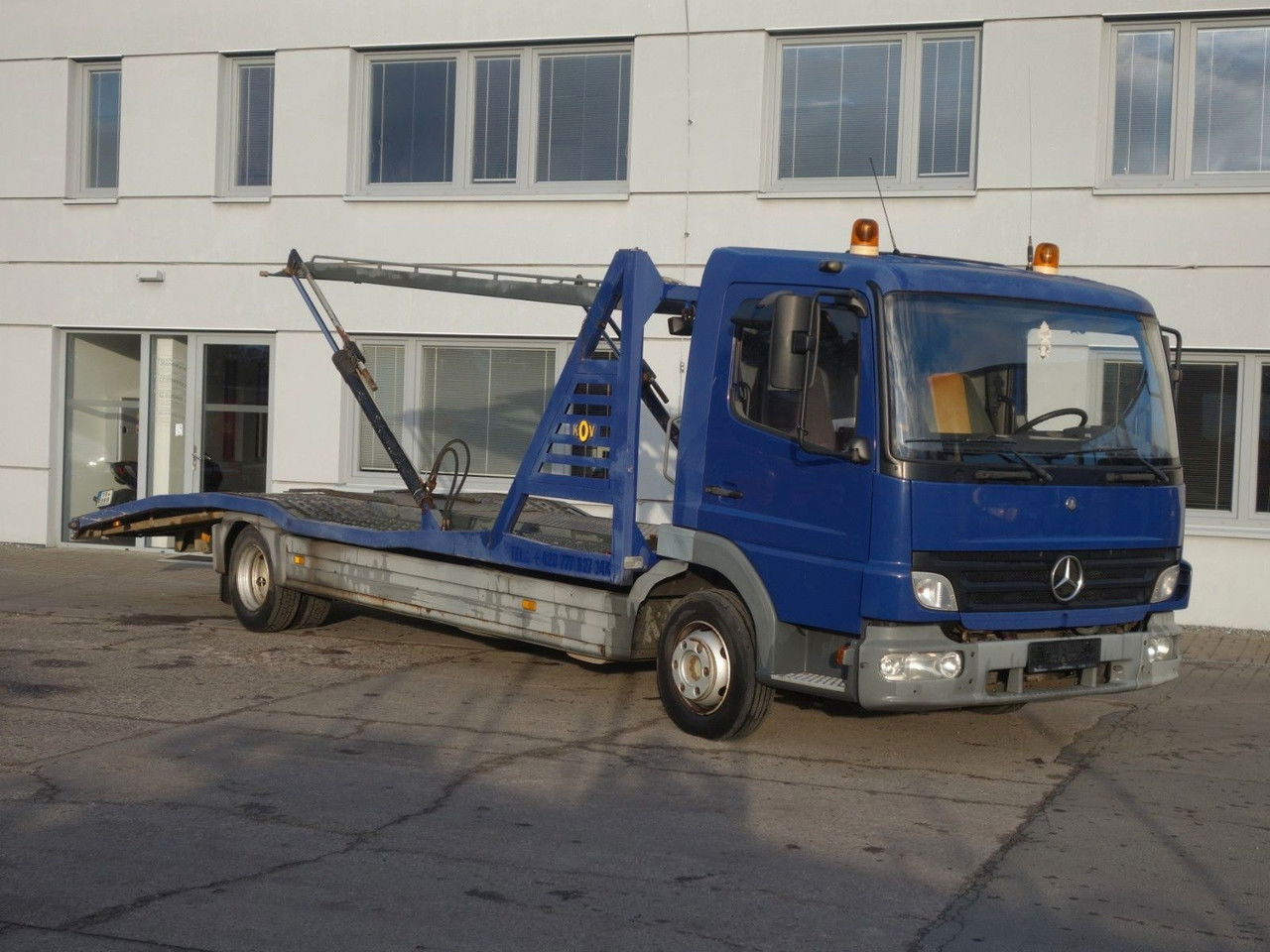 Mercedes-Benz Atego 815 für 2 PKW - Автовоз камион: снимка 1 Mercedes-Benz Atego 815 für 2 PKW - Автовоз камион: снимка 1