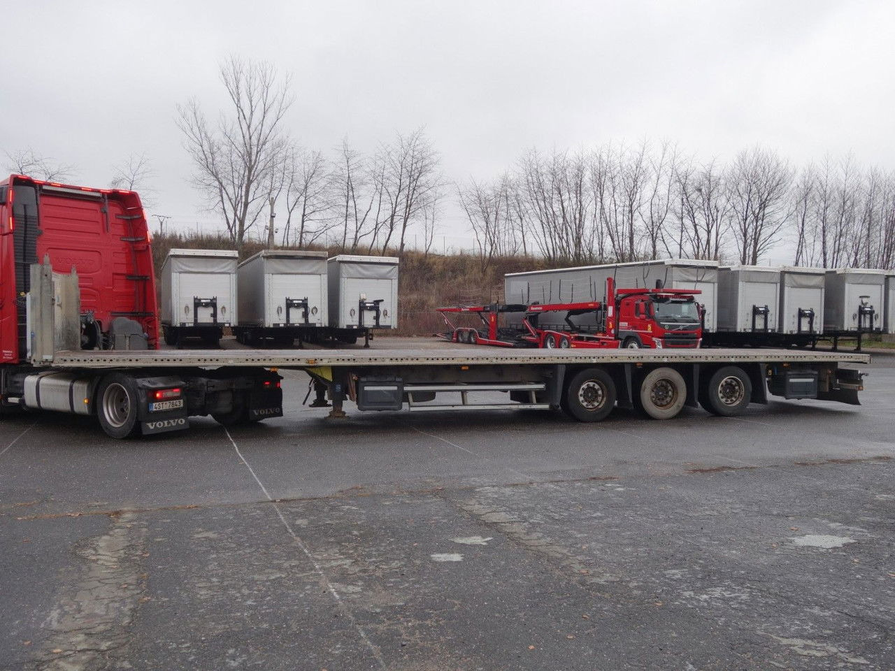 Schmitz Cargobull SPL 24/L Lowdeck SPL 24/L Lowdeck - Бордово полуремарке/ Платформа: снимка 4 Schmitz Cargobull SPL 24/L Lowdeck SPL 24/L Lowdeck - Бордово полуремарке/ Платформа: снимка 4