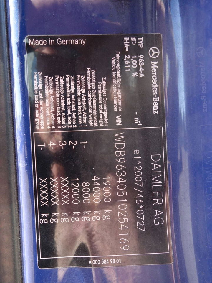 Влекач Mercedes-Benz Actros 1843 Lsnrl LD, Retarder, Navi, 9 Stk.: снимка 11